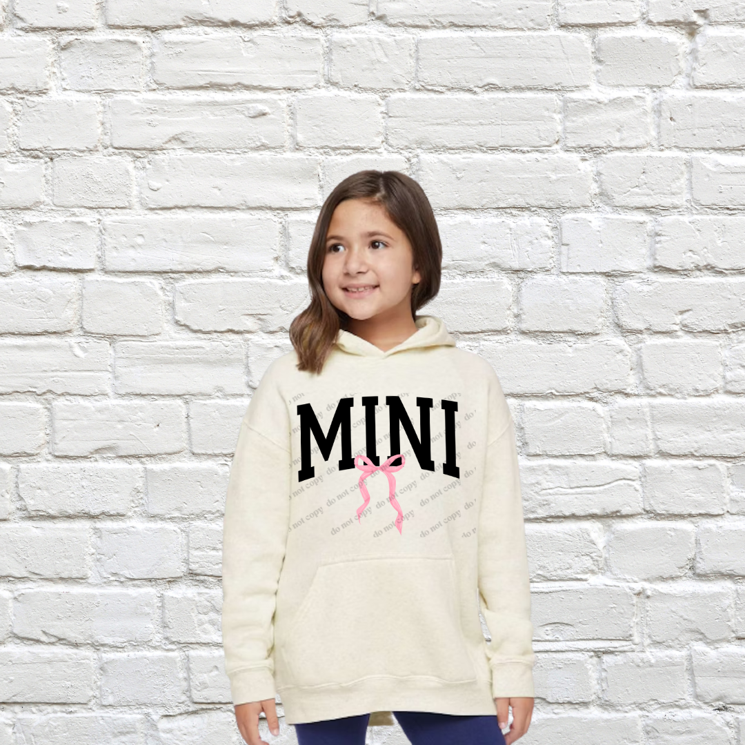 Mini Coquette Hoodie Pullover