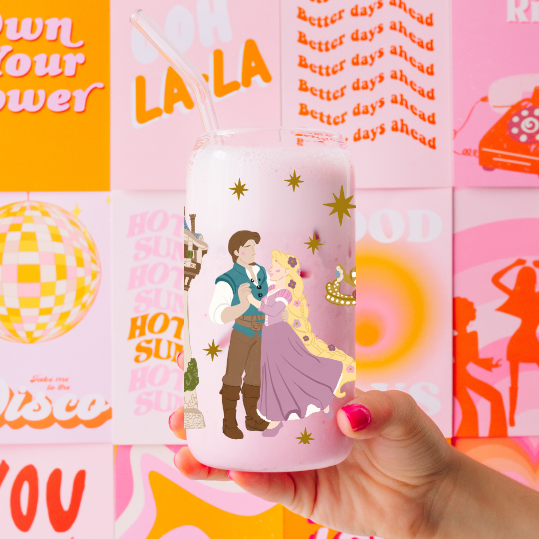 Lost Princess Magical Glass Tumbler
