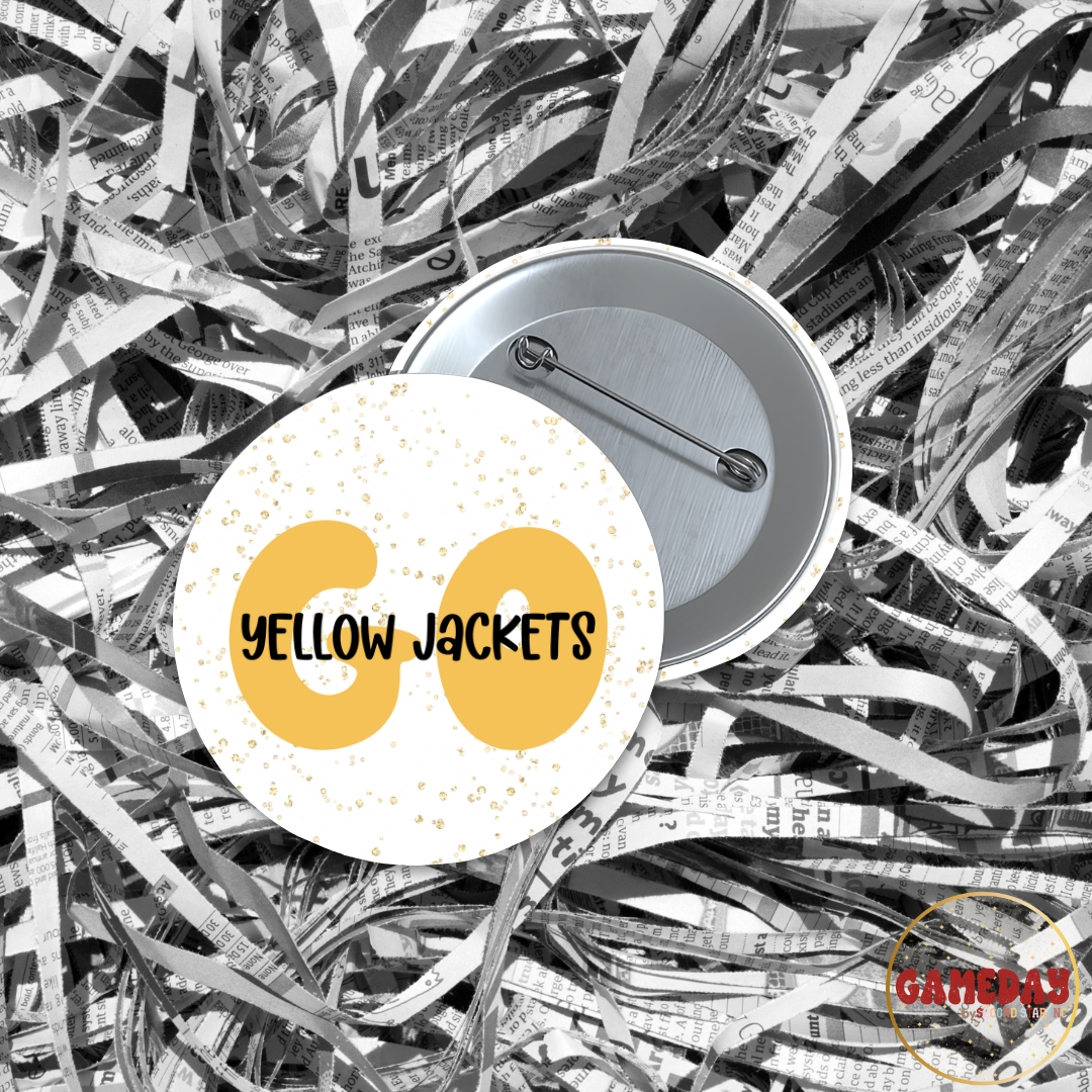Go Yellow Jackets Gameday Button