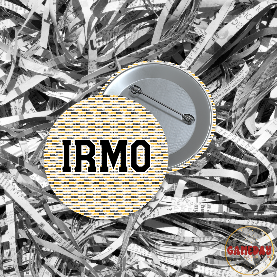 Irmo Gameday Stripes Gameday Button