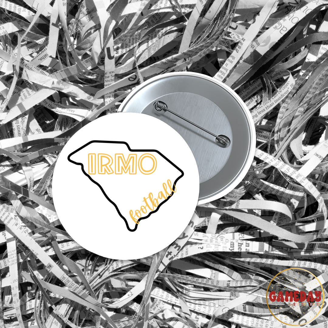 Irmo Football South Carolina Outline Gameday Button