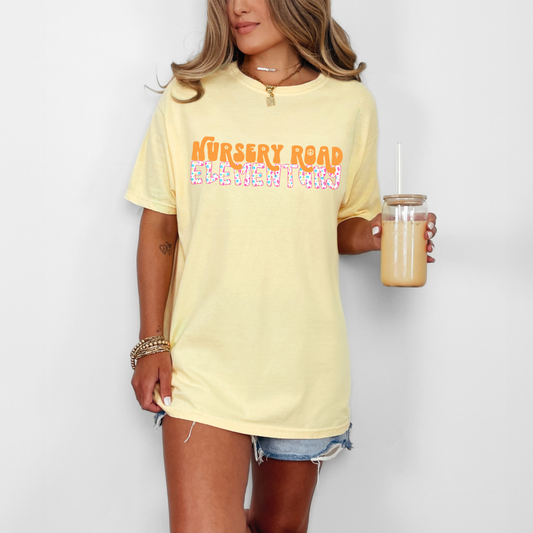 PERSONALIZED LF Retro Back To School Comfort Color Tee