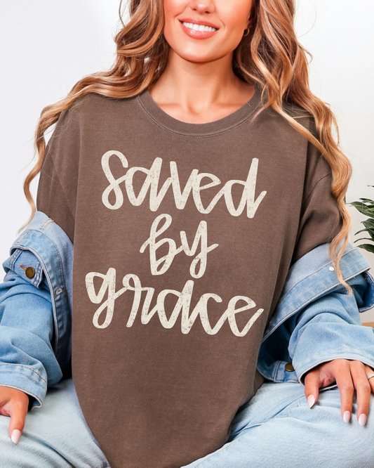 Saved By Grace Tee
