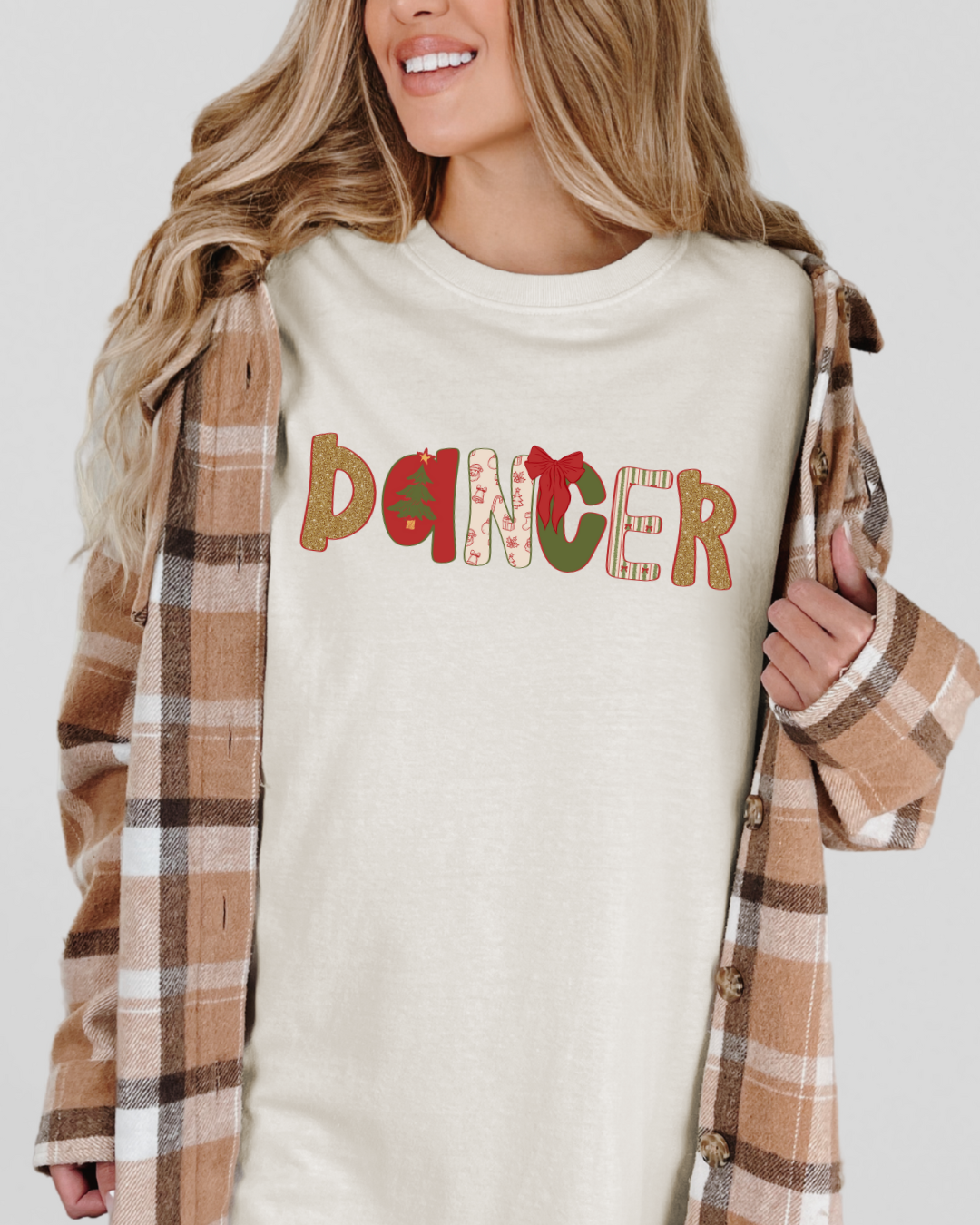 Dancer Christmas Graphic Tee