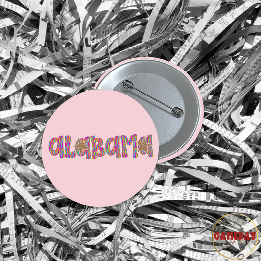 Alabama Pink Out Gameday Button