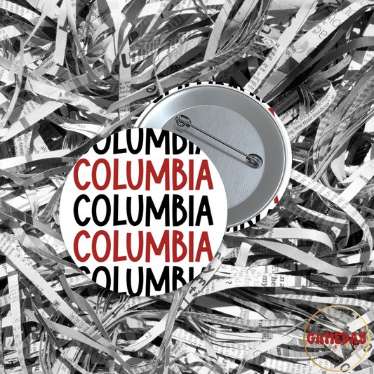 Columbia South Carolina Gamecocks Gameday Button