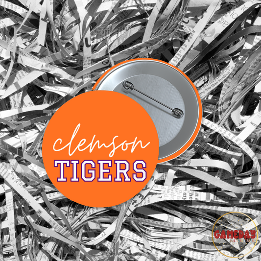 Clemson Tigers Athletica Button