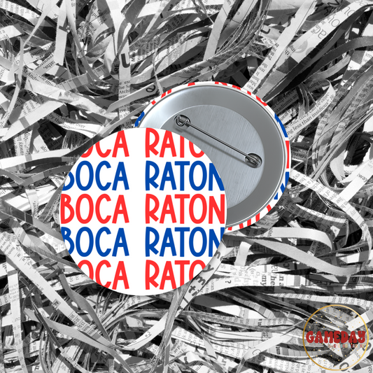 Boca Raton Florida Atlantic Owls Town Gameday Button