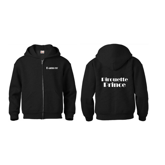 Pirouette Prince Zip Up Sweatshirt