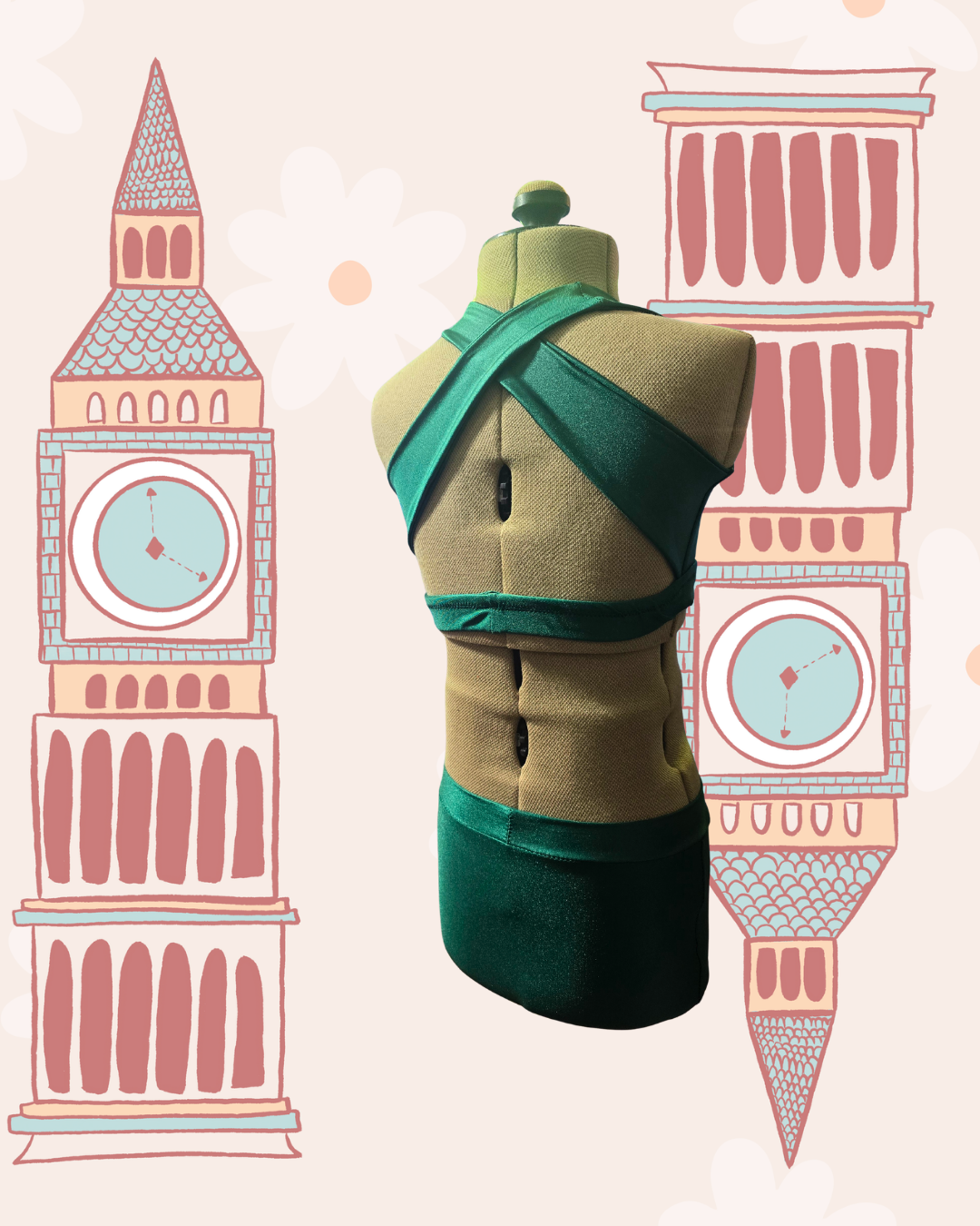 Solid Christmas Boston Set #6 Size 5 Exclusively at Well Heeled Dancewear