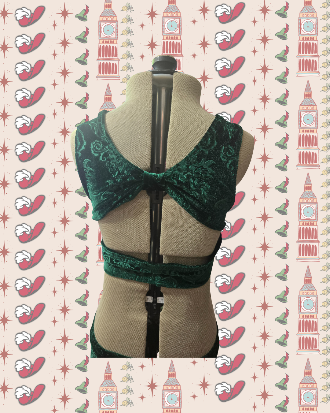 Solid Christmas Charleston Set #8 Size 8 Exclusively at Well Heeled Dancewear
