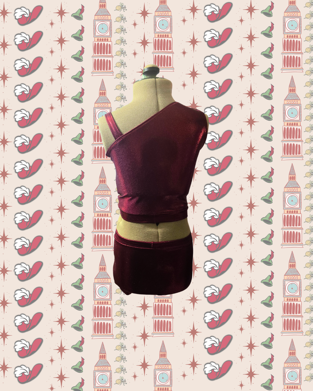 Solid Christmas Charlotte Set #5 Size 4T Exclusively at Well Heeled Dancewear